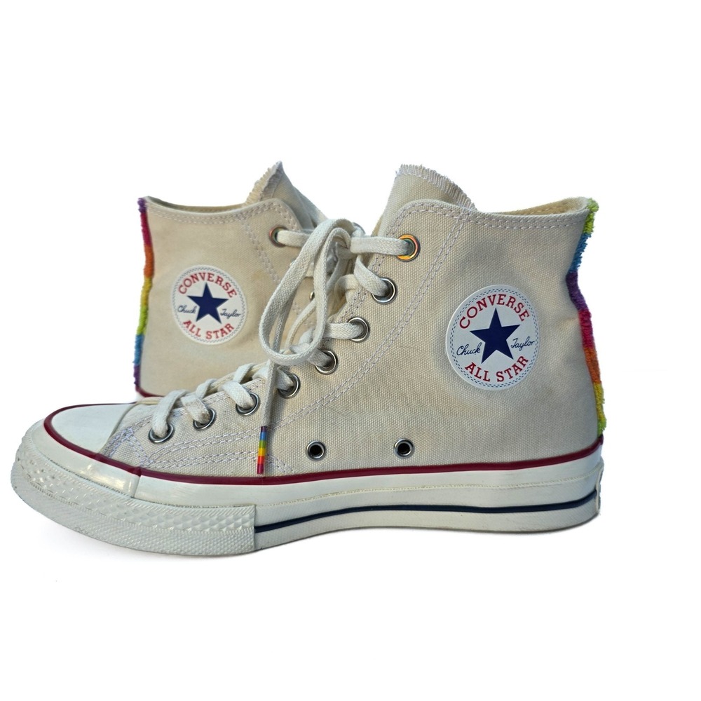 Converse Chuck 70 Pride Parade 2017 Rainbow Hi 158420C Mens 6.5 Womens 8.5 - Picture 4 of 15